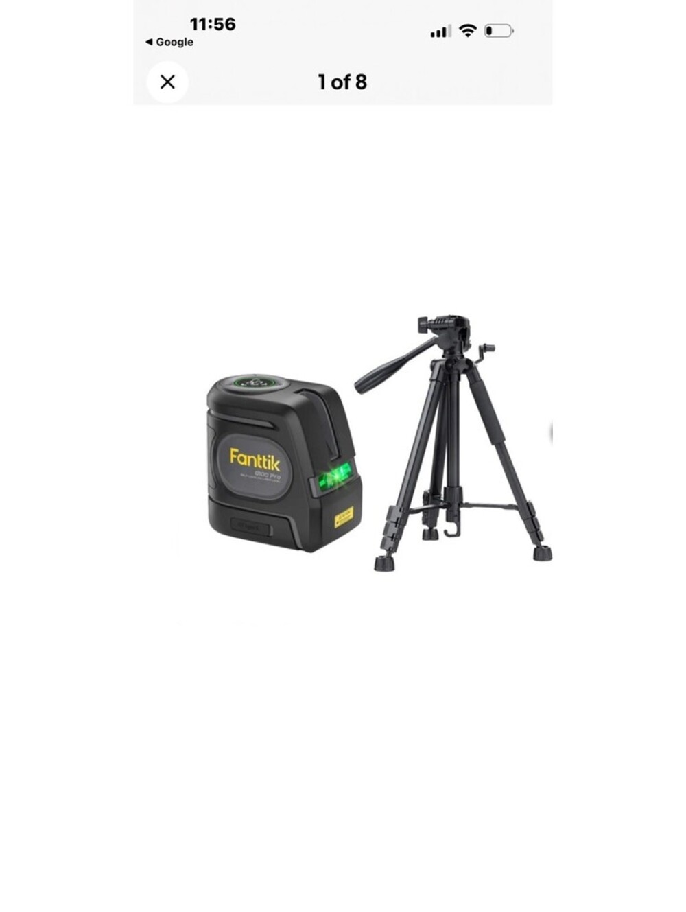 Fanttik D100 PRO Laser Level with Tripod Self Leveling